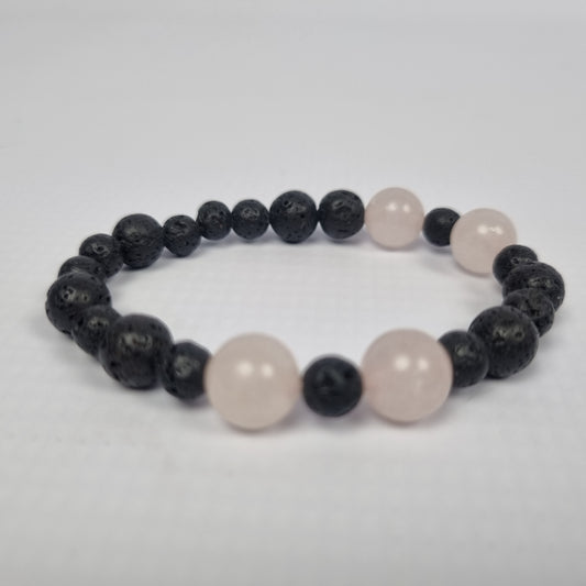 Grounded Heart Crystal Bracelet