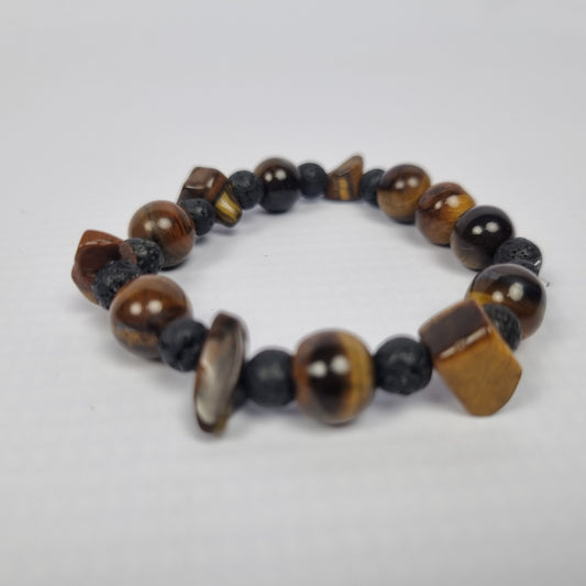 Grounded Strength Crystal Bracelet