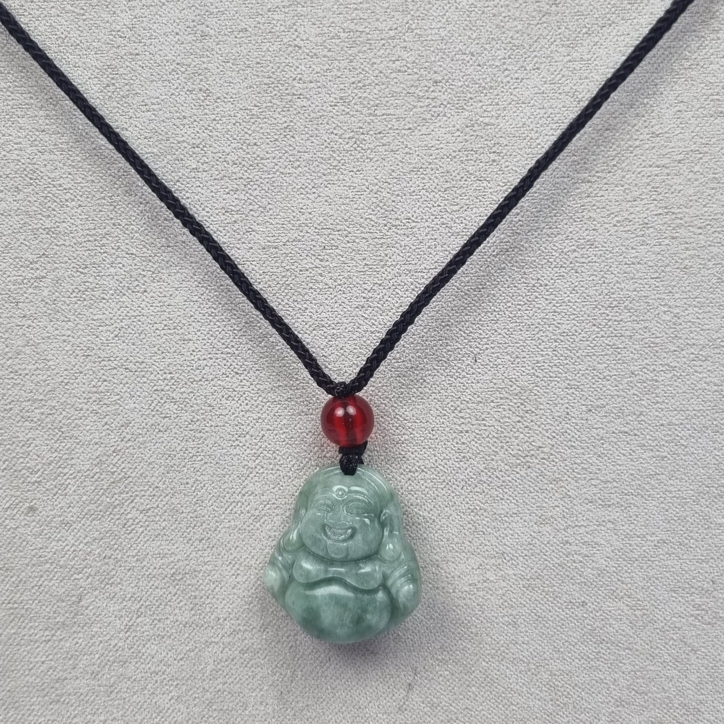 Jade Buddha Pendant Necklace