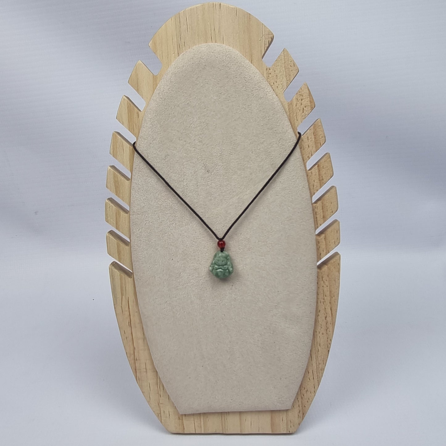 Jade Buddha Pendant Necklace