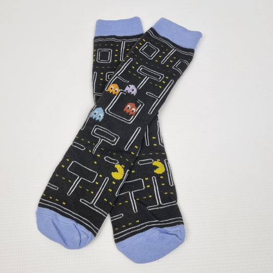 Pac-Man Crew Socks