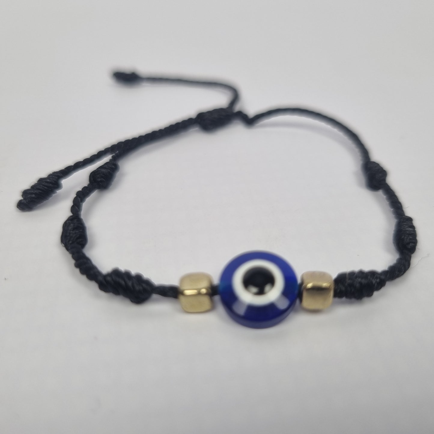 Bohemian Black Rope Guardian Eye Bracelet