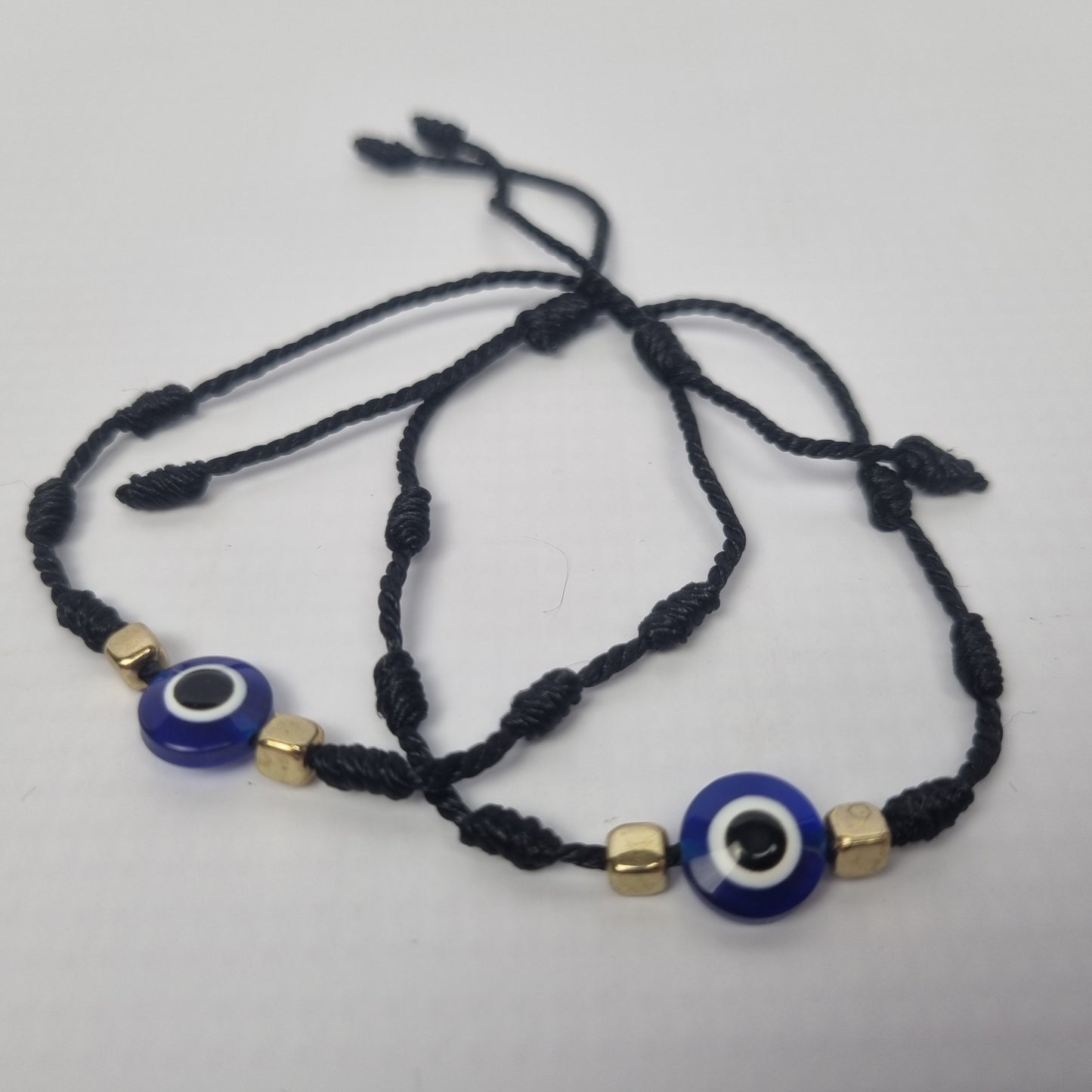 Bohemian Black Rope Guardian Eye Bracelet